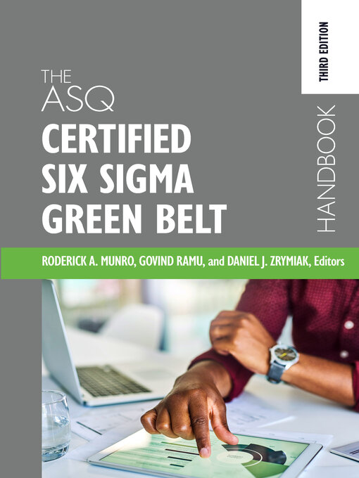 Cover image for The ASQ Certified Six Sigma Green Belt Handbook